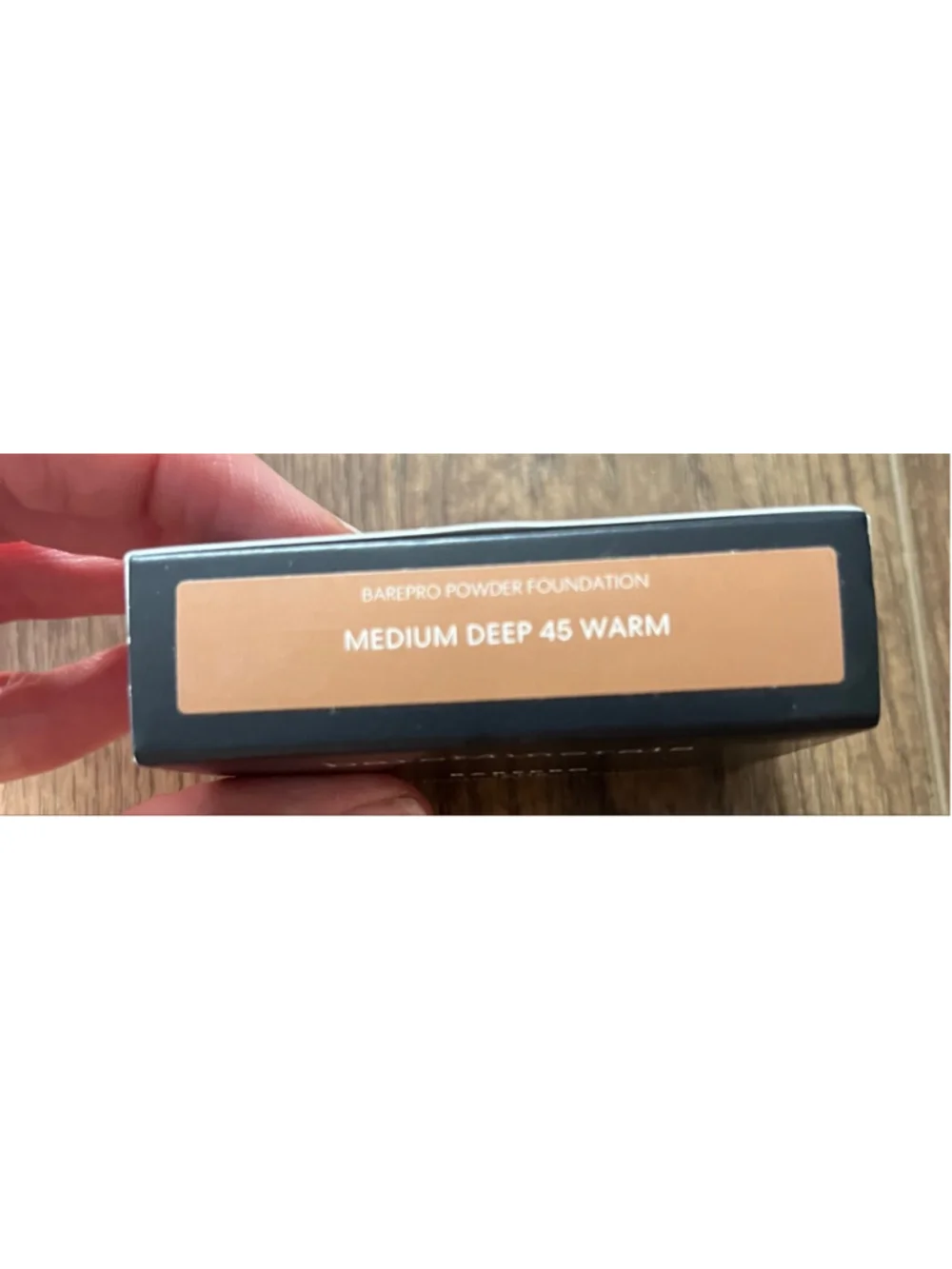 Bare minerals NIB bare pro skin protecting powder foundation medium deep 45 warm
